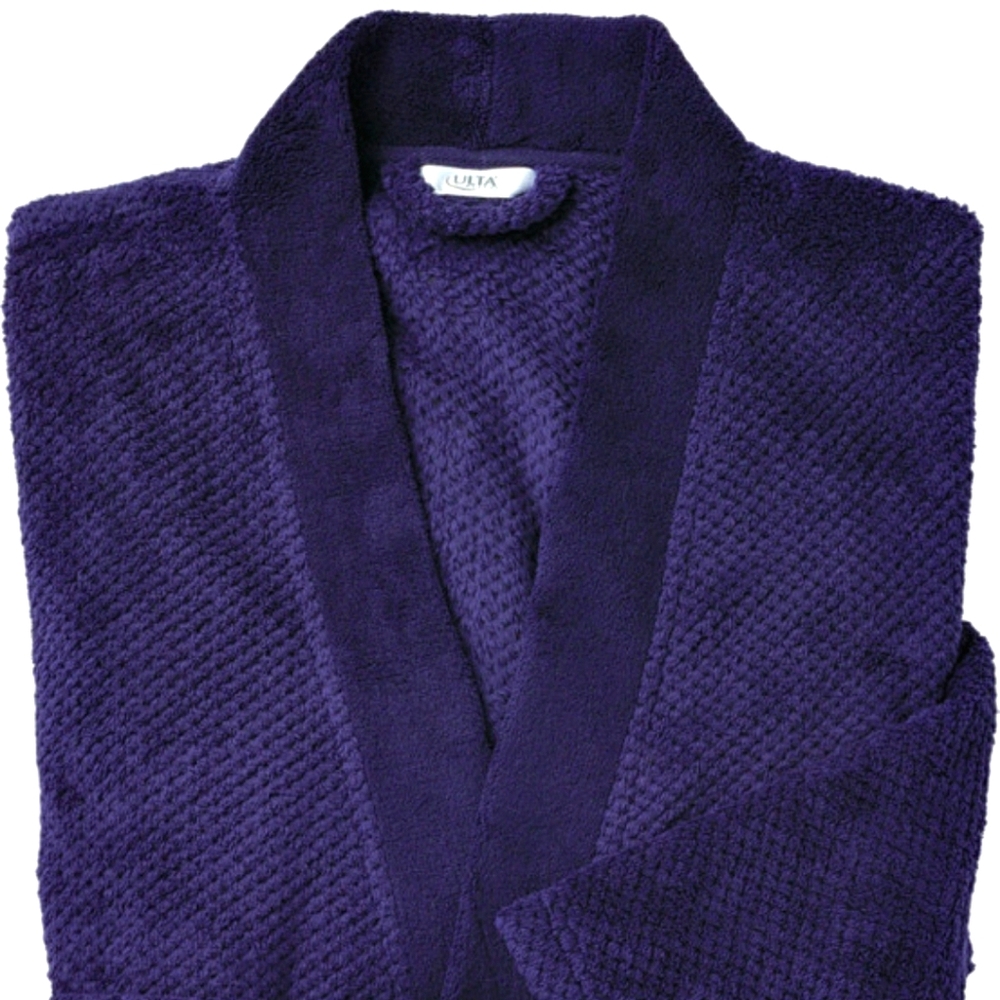 Navy Mens Navy Luxury Robe - Ulta
